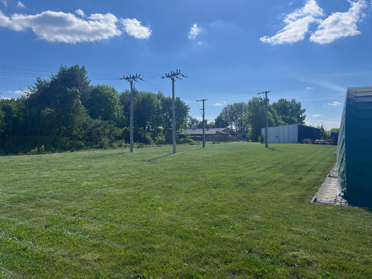 Precizní sečení trávy